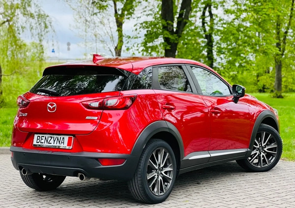 Mazda CX-3 cena 59900 przebieg: 109338, rok produkcji 2015 z Wejherowo małe 704